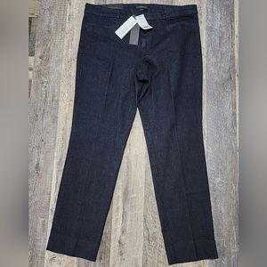 Banana Republic SLOAN PREMIUM DENIM TROUSER Size 12 Bi-Stretch Ankle Length